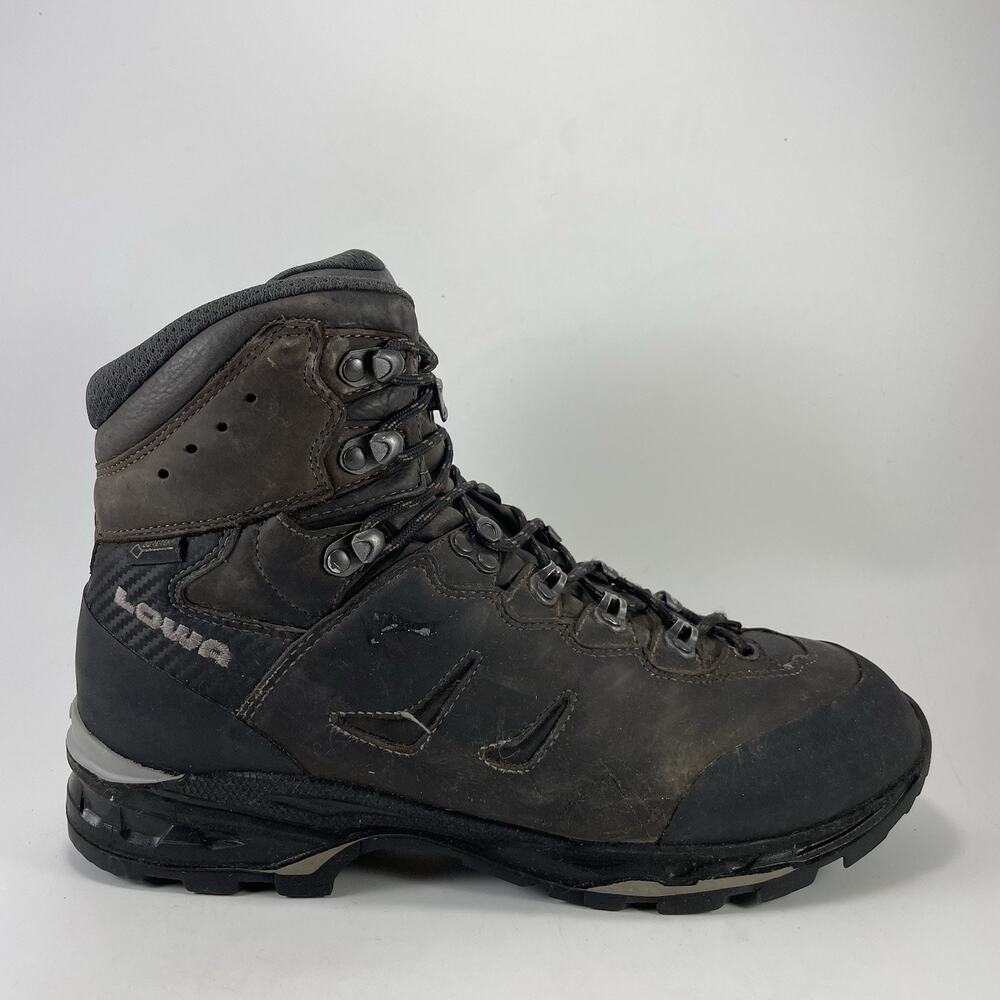 Lowa Camino GTX Black Mens Boot Size 9 Goretex Waterproof Vibram Sole Lug